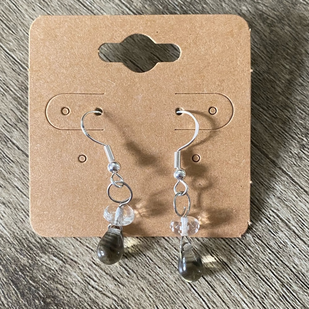 Handmade Schonbek Crystal Earrings